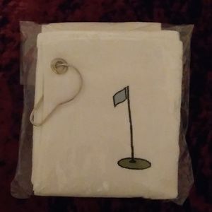 Golf Flag Towel with Hook